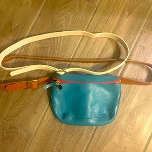 NWOT Clare V Leather Fanny Pack